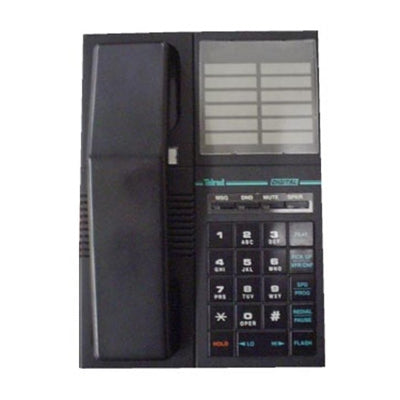 [TEL792400000-BLK-REF] Telrad 79-240-0000 4-Button Basic Phone (Black/Refurbished)