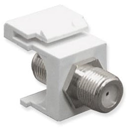 [ICC107B5G-WHT] ICC CATV F-Type Modular Connector (White)