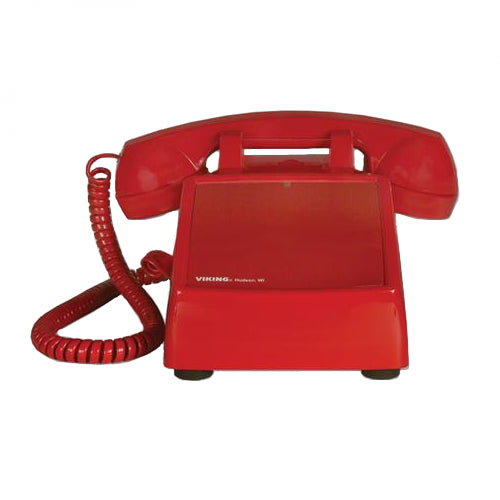 [VIKK1900D2-RED] Viking K-1900D-2 Hot Line Desk Phone (Red)