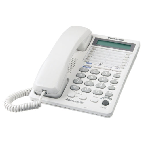 [PANKXTS208-WHT] Panasonic KX-TS208 2-Line Speaker Display Phone (White)
