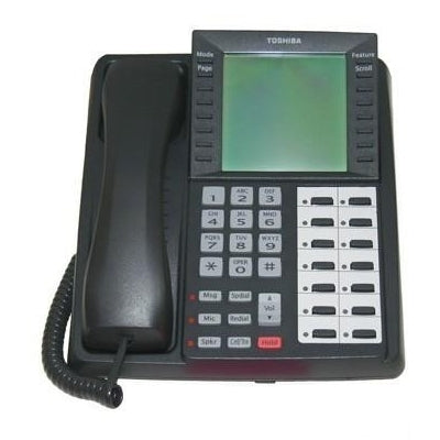 [TOSDKT3014SDL-WHT-REF] Toshiba DKT-3014SDL Large Display Speaker Phone (White/Refurbished)