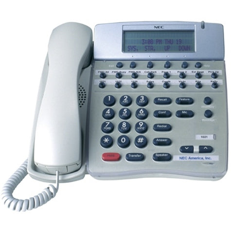 [NECDTH16D1-WHT-REF] NEC DTH-16D-1 Display Phone (White/Refurbished)