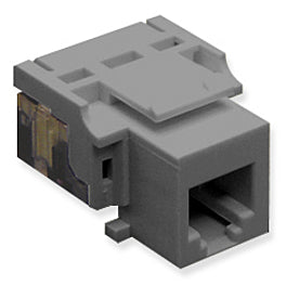 [ICC1076V0-GRY] ICC Category 3 RJ-11 Voice Modular Connector (Grey)