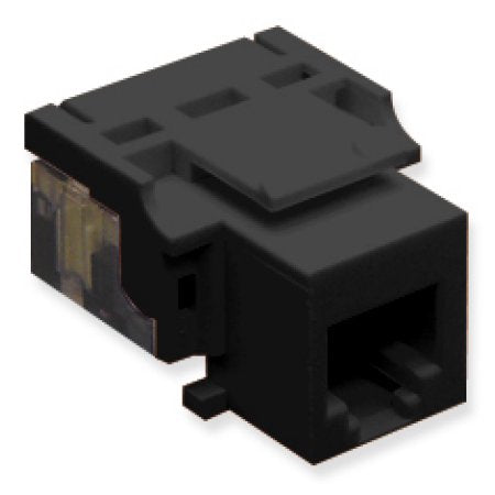 [ICC1076V0-BLK] ICC Category 3 RJ-11 Voice Modular Connector (Black)