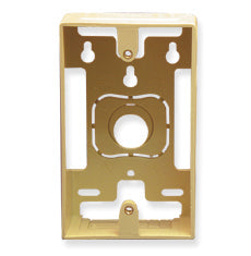 [ICC107MRS-IVY] ICC Mounting Box, Single Gang (Ivory)