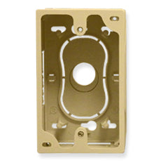 [ICCACSMBS-IVY] ICC Junction Mounting Box, Single Gang (Ivory)