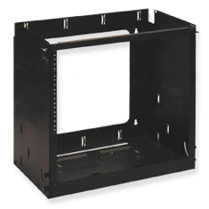 [ICCMSVHB18-BLK] ICC Wall Mount Vertical Hinged Bracket, 18 RMS (Black)