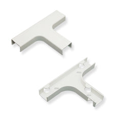 [ICCRW12TB-WHT] ICC Tee and Base 1 1/4" (10-Pack) (White)