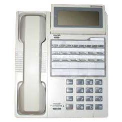 [IWAIX12KTD2-WHT-REF] Iwatsu ADIX IX-12KTD-2 Speaker Display Phone (White/Refurbished)