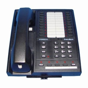 [COM6620-BLK-REF] Comdial Executech II 6620 Phone (Black/Refurbished)