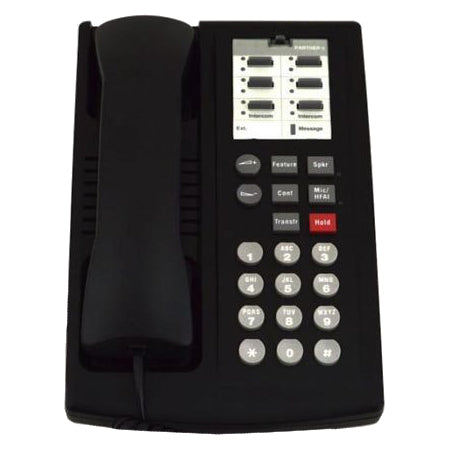 [AVPAREUR6-BLK-REF] Avaya Partner Eurostyle 6 Phone (Black/Refurbished)