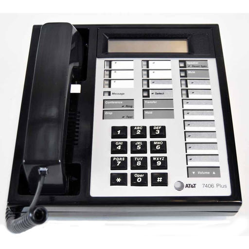 [AVDEF7406D07-BLK-REF] Avaya Definity 7406 D07 Plus Phone (Black/Refurbished)