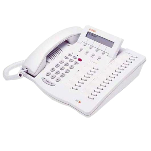 [AVDEF6424D-WHT-REF] Avaya Definity 6424D+ Speaker Display Phone (White/Refurbished)