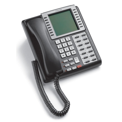 [TOSDKT3014SDL-CHCL-REF] Toshiba DKT-3014SDL Large Display Speaker Phone (Charcoal/Refurbished)