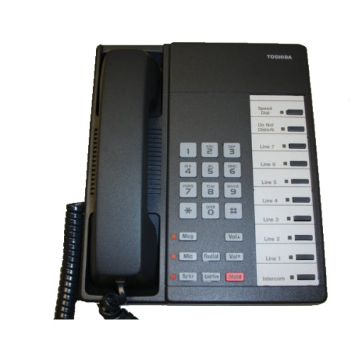 [TOSDKT2010S-CHCL-REF] Toshiba DKT-2010S Speaker Phone (Charcoal/Refurbished)