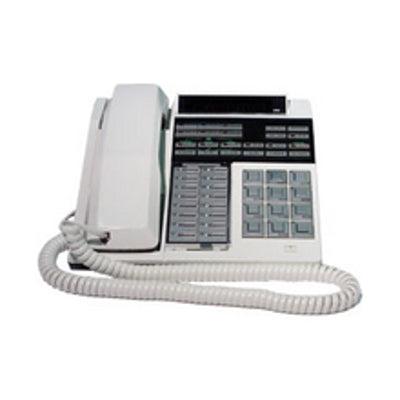 [NIT61655-WHT-REF] Nitsuko 61655 Speaker Display Phone (White/Refurbished)