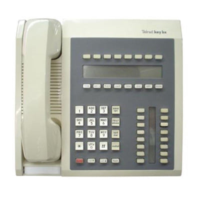 [TEL731200000-GRY-REF] Telrad 73-120-0000 16-Button Display Phone (Grey/Refurbished)