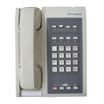 [TEL731001026-GRY-REF] Telrad 73-100-1026 4-Button Standard Phone (Grey/Refurbished)