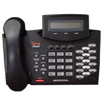 [TEL796300000-BLK-REF] Telrad Avanti 79-630-0000 3015DH Speaker Display Phone (Black/Refurbished)