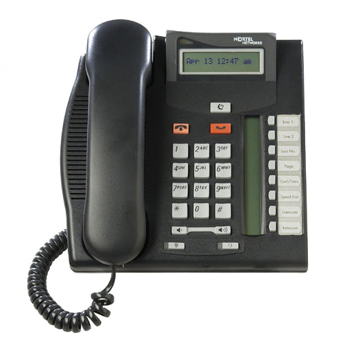 [NTT7208-CHCL] Nortel T7208 Display Phone NT8B26 (Charcoal/New)