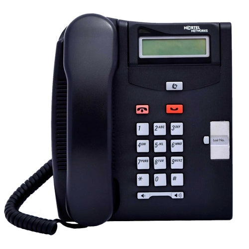 [NTT7100-CHCL] Nortel T7100 Display Phone NT8B25 (Charcoal/New)