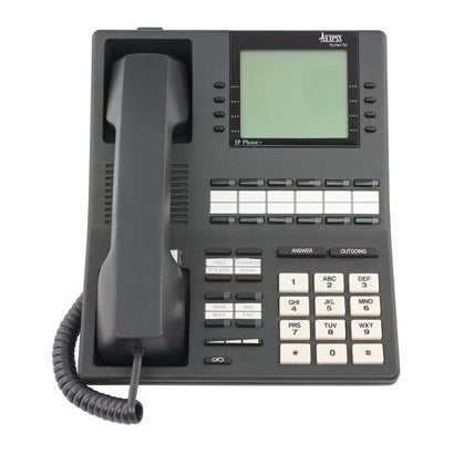 [INT7704600-CHCL-REF] Intertel Axxess 770.4600 Large Display IP Phone (Charcoal/Refurbished)