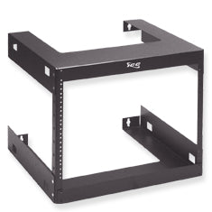 [ICCMSWMR08-BLK] ICC Wall Mount Rack, 8 RMS (Black)