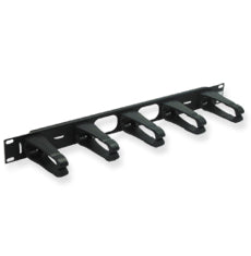 [ICCMSCMA51-BLK] ICC Interbay Cable Management Panel, 1-RMS (Black)