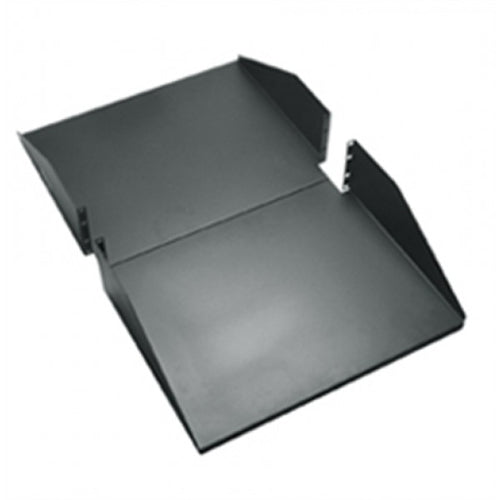 [ICCMSRDS30-BLK] ICC 30" Deep Double Rack Shelf, 3 RMS (Black)