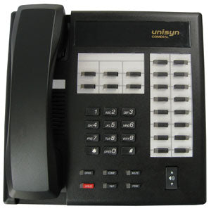 [COM1122X-BLK-REF] Comdial Unisyn 1122X Monitor Phone (Black/Refurbished)