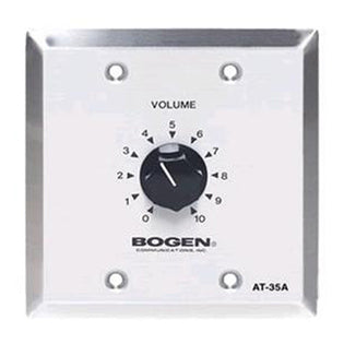 [BOGAT35A] Bogen AT35A 35-Watt Attenuator - Double Gang Size