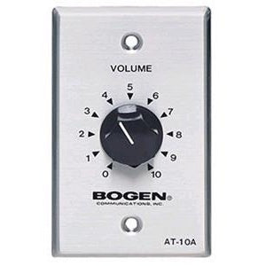 [BOGAT10A] Bogen AT10A 10-Watt Attenuator - Single Gang Size