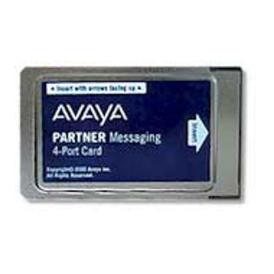 [AVPARM4PPC-REF] Avaya Partner Messaging 4-Port PCMCIA Card (Refurbished)