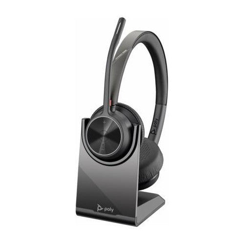 [PLY77Z31AA] Poly Voyager 4320 USB-C Headset +BT700 Dongle +Charging Stand HP 77Z31AA (New)