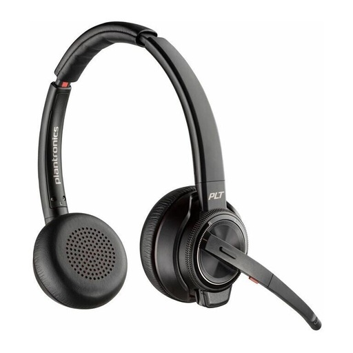 [PLY77Y82AA] Poly Savi 8220 UC Microsoft Teams Certified DECT 1920-1930 MHz USB-A Headset HP 77Y82AA#ABA (New)