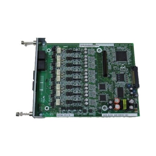 [NEC640064-REF] NEC 640064 SV9100 GCD-8LCA 8-Port Analog Station Card BE113024 (Refurbished)
