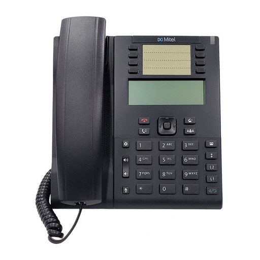 [MIT6865I-REF] Mitel 6865i Mid Range GigE SIP Phone 80C00001AAA-A (Refurbished)