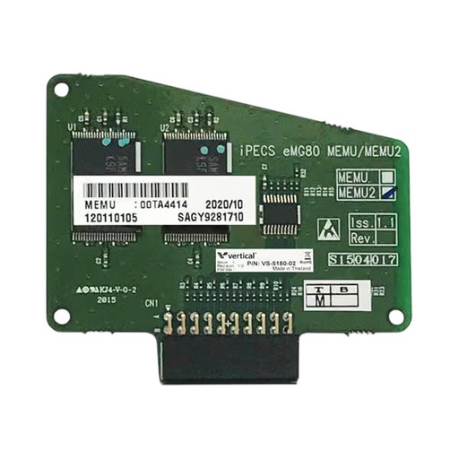 [VODVS518002] Vertical Vodavi VS-5180-02 Summit 100 VM Memory Expansion2 - 60 Hours (New)